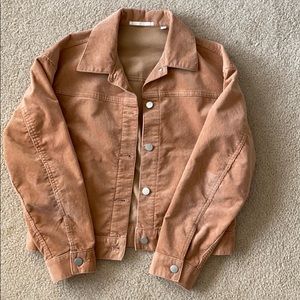 Uniqlo Pink Corduroy Jacket
